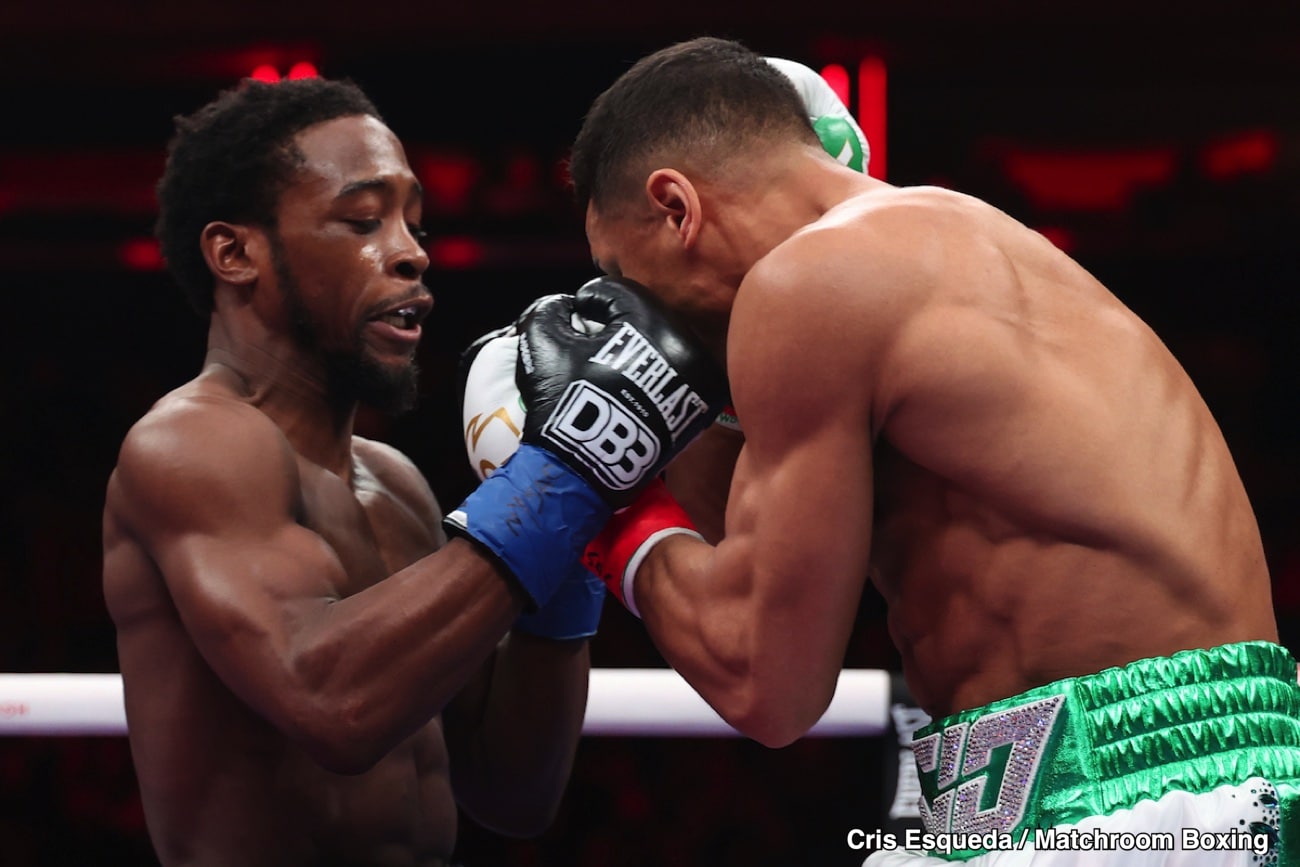 Image: Boxing Results: Keyshawn Davis stops Jamaine Ortiz with a late body shot