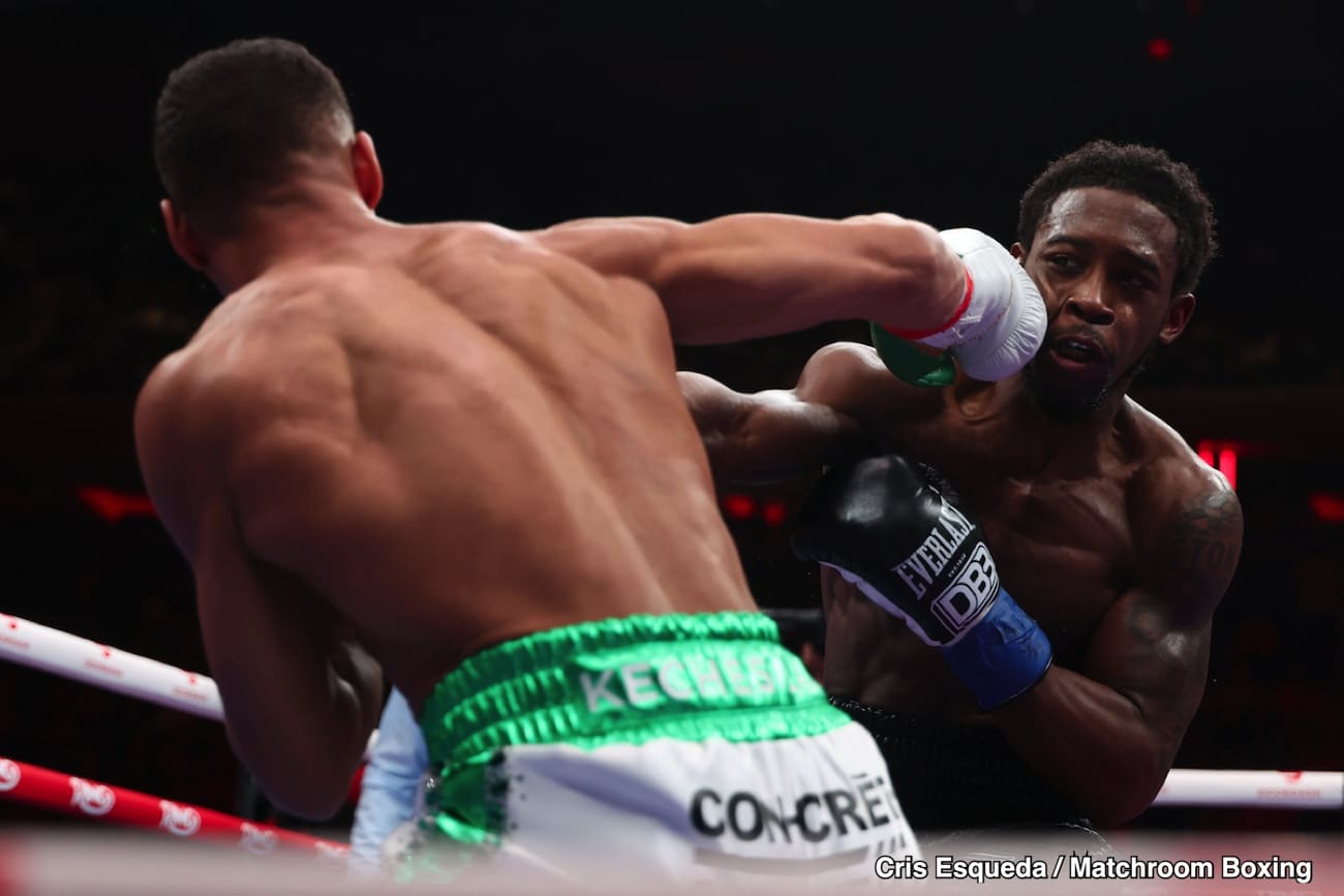 Image: Boxing Results: Keyshawn Davis stops Jamaine Ortiz with a late body shot