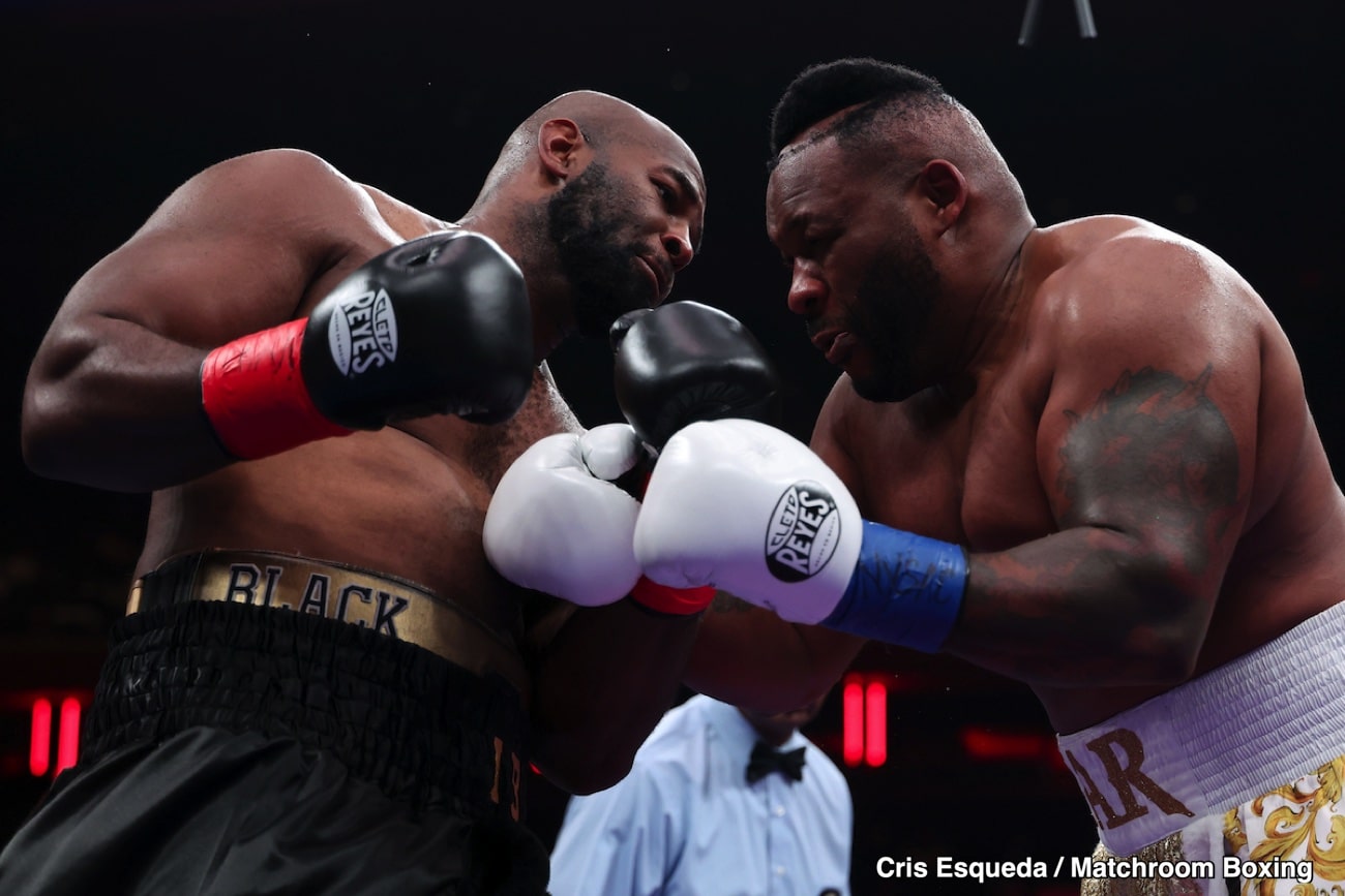 PICTURES: Boxing results: Jarrell Miller defeats Kingsley Ibeh in split decision