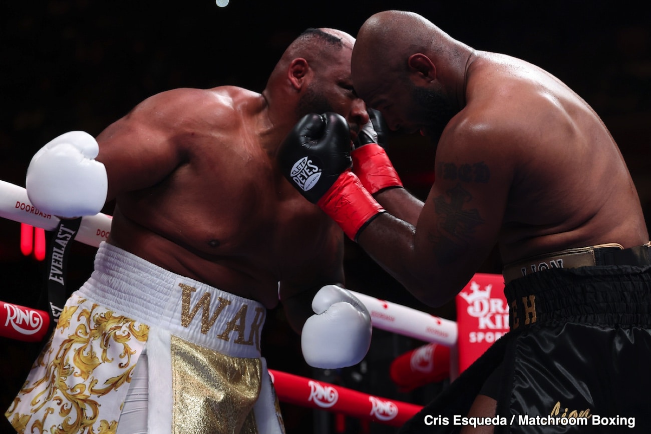 PICTURES: Boxing results: Jarrell Miller defeats Kingsley Ibeh in split decision
