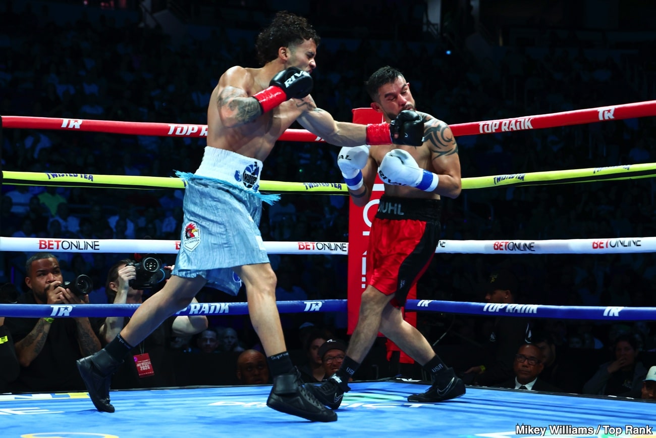 PICTURES: Boxing results: Xander Zayas unifies titles by pinning Abass Baraou