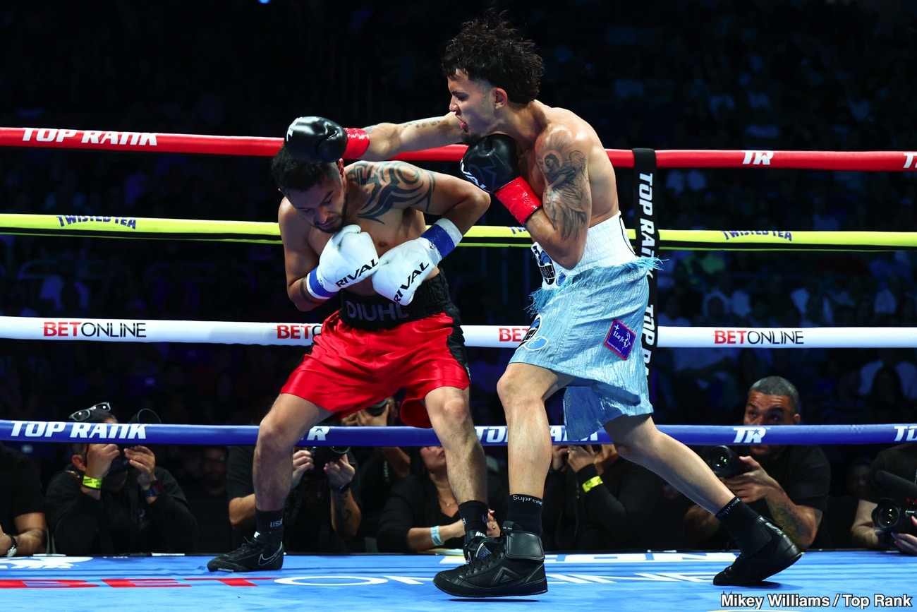PICTURES: Boxing results: Xander Zayas unifies titles by pinning Abass Baraou