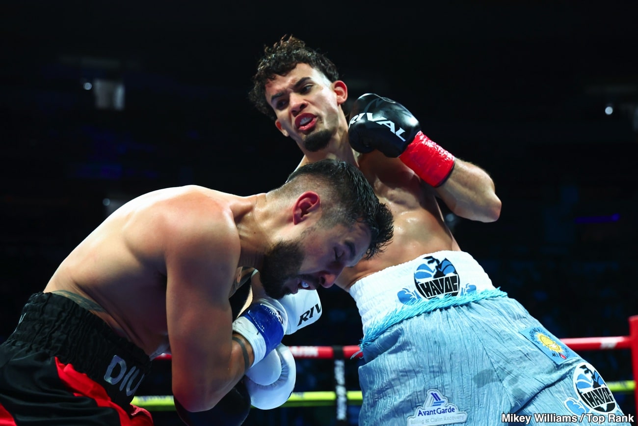 PICTURES: Boxing results: Xander Zayas unifies titles by pinning Abass Baraou