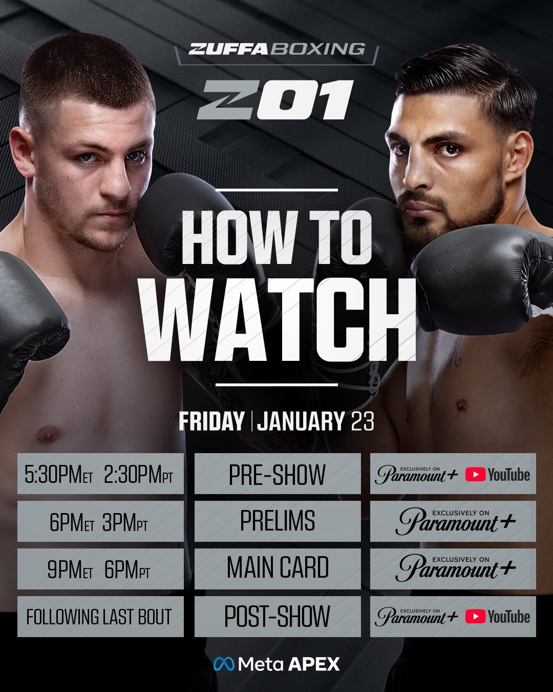 Image: Zuffa Boxing 01 - Walsh vs. Ocampo Live results from Las Vegas