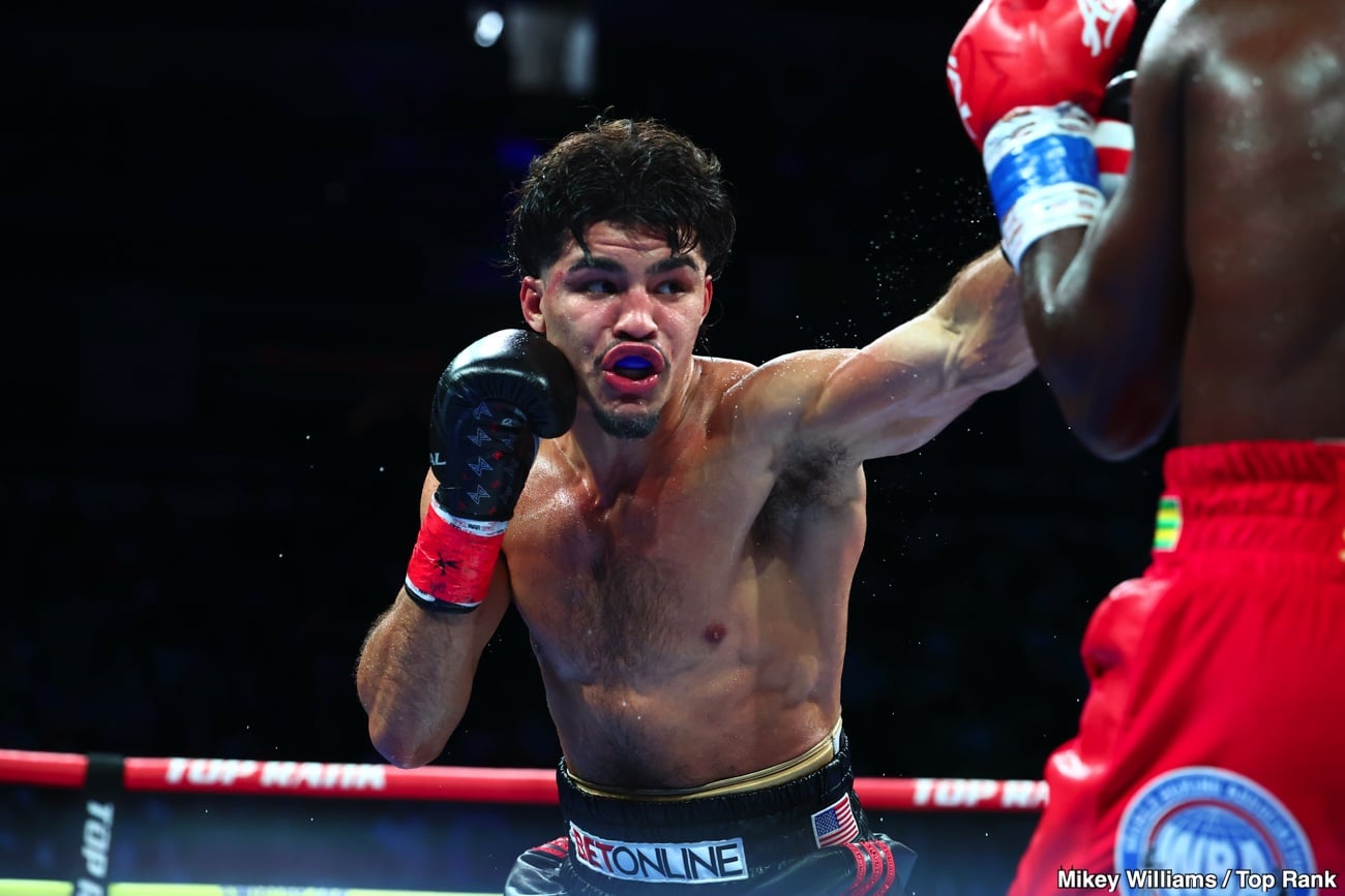 PICTURES: Boxing results: Xander Zayas unifies titles by pinning Abass Baraou
