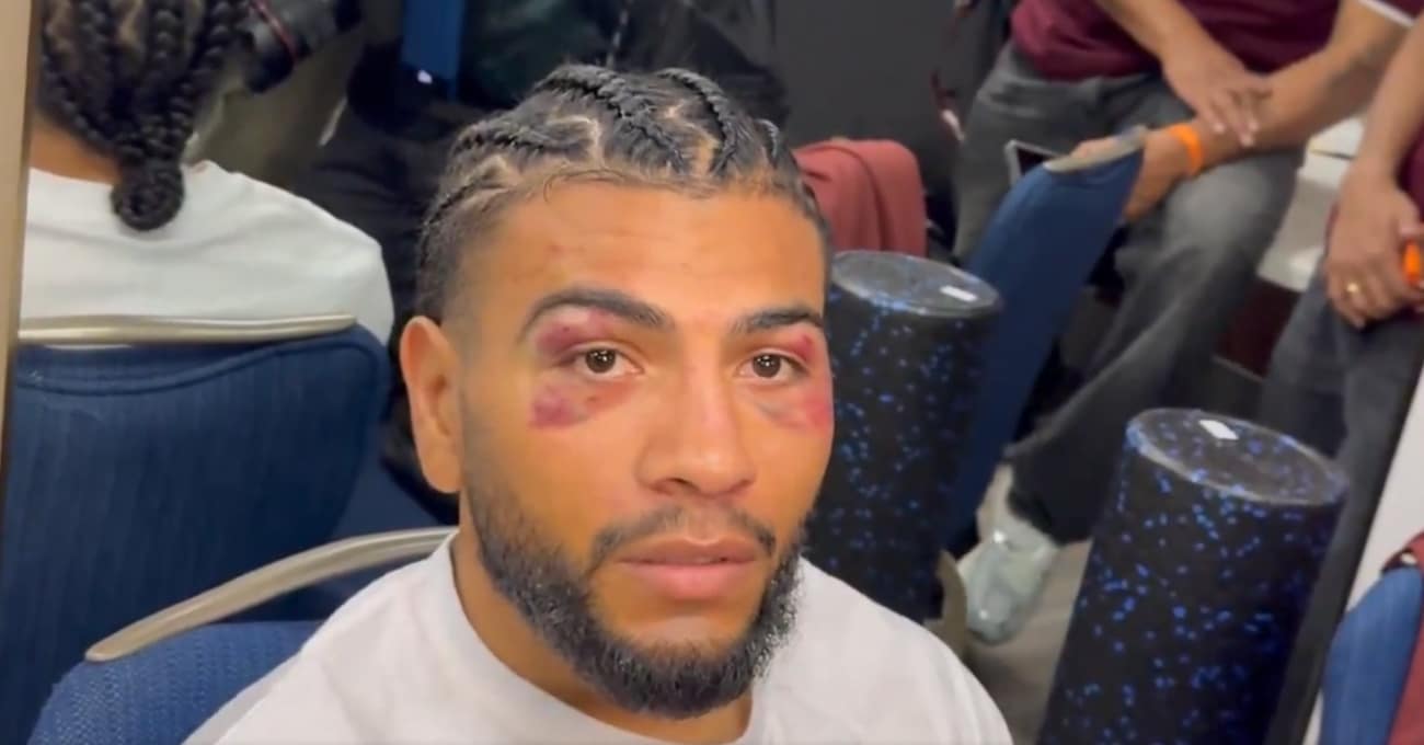 Image: Raymond Muratalla calls for the winner of Shakur Stevenson vs Teofimo Lopez