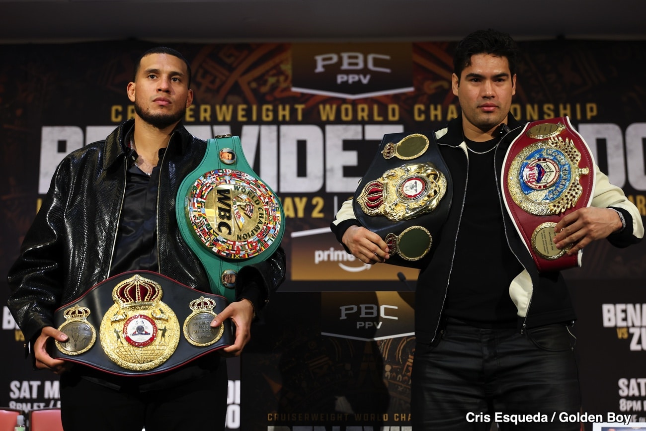 Image: Sebastian Fundora Picks David Benavidez To Beat Zurdo Ramirez