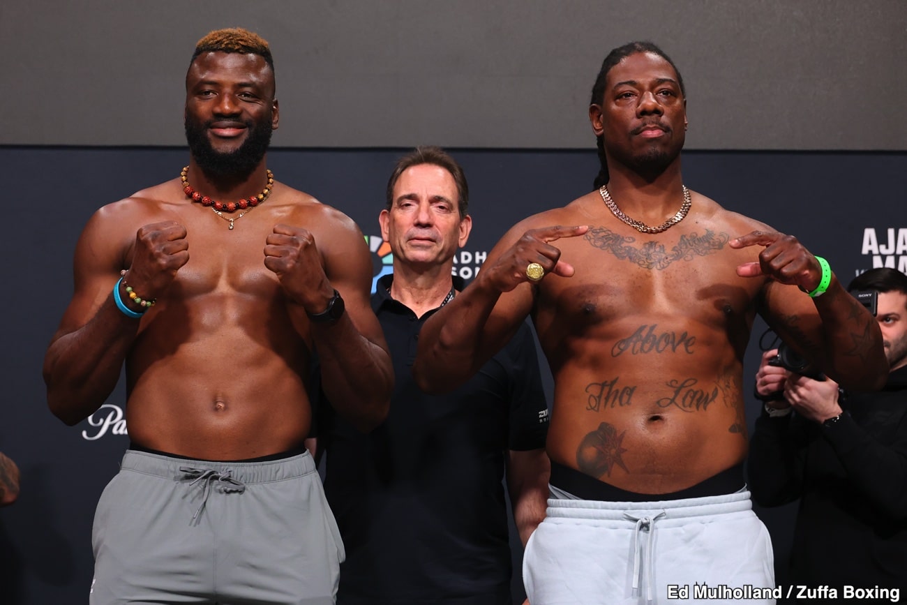Image: Zuffa Boxing 3: Ajagba Meets Martin in Crucial Heavyweight Test Sunday