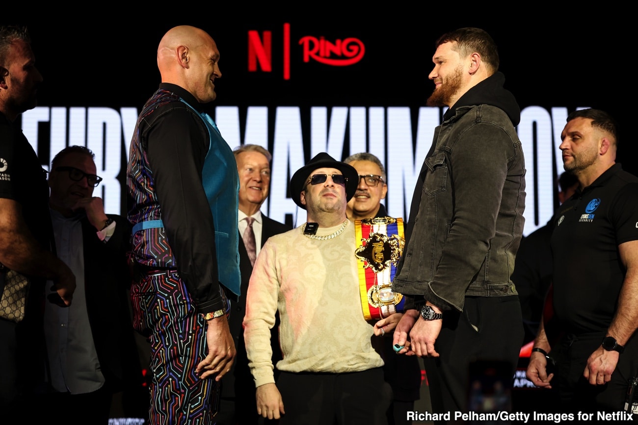 Image: Tyson Fury Vows to Taunt and Stop Arslanbek Makhmudov on April 11
