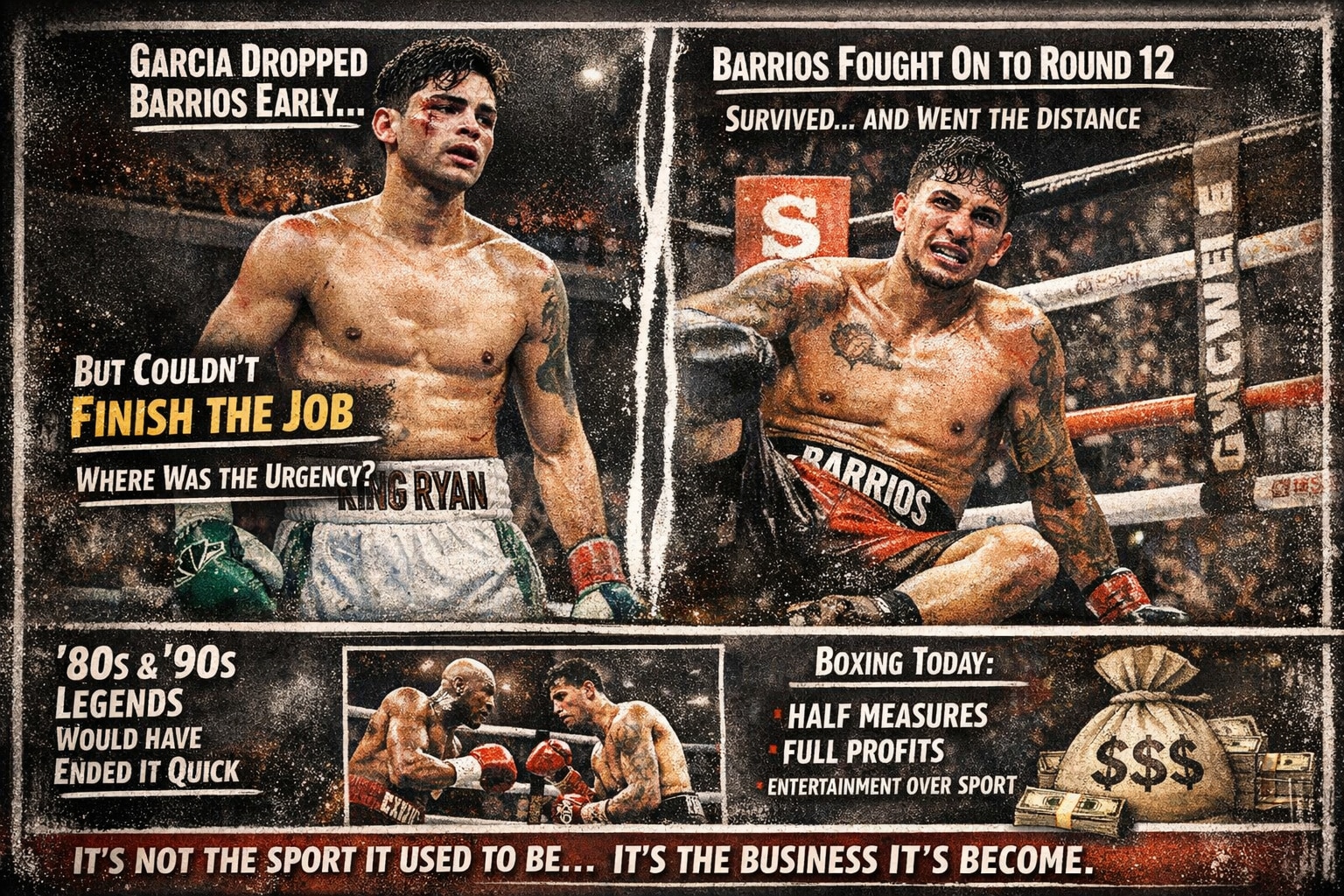 Image: When Reality Breaks the Narrative: Boxing, Illusions and the Price of Entertainment