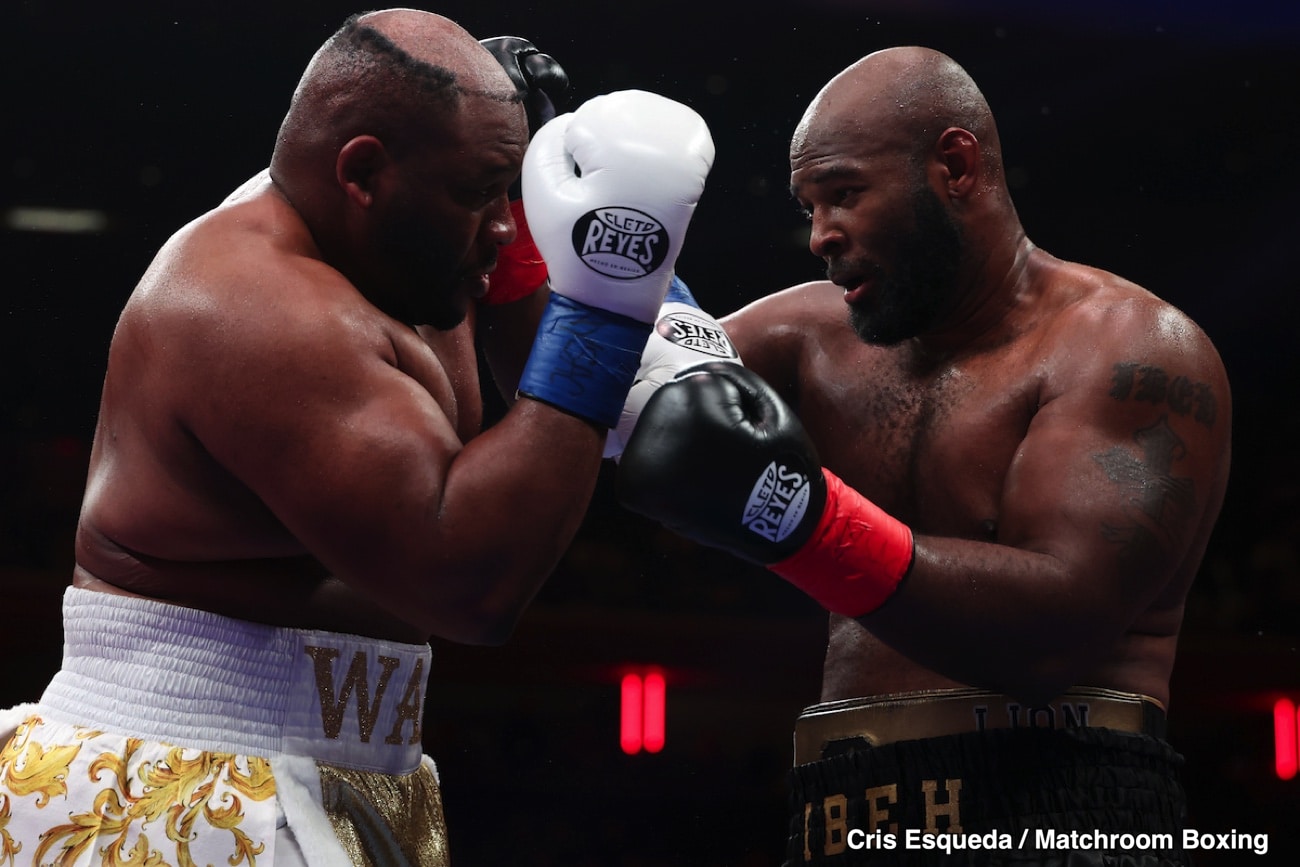 PICTURES: Jarrell Miller talks about the punch that ended his wig career