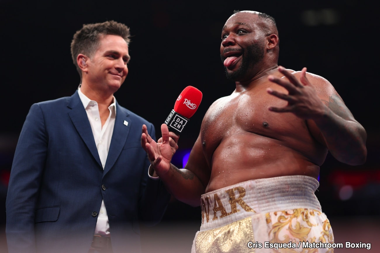 PICTURES: Jarrell Miller talks about the punch that ended his wig career