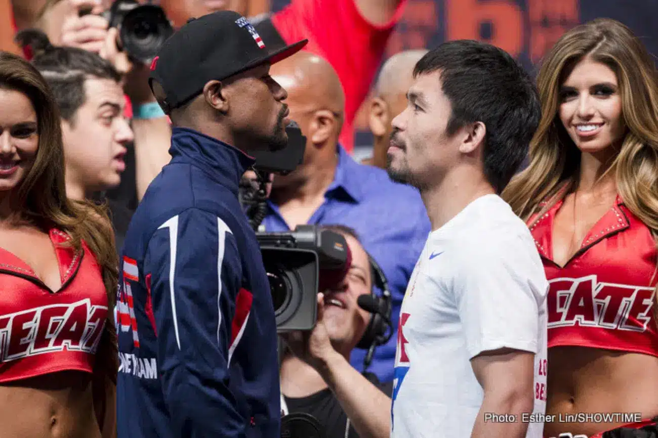 Image: Floyd Mayweather faces deadline over Manny Pacquiao rematch breach