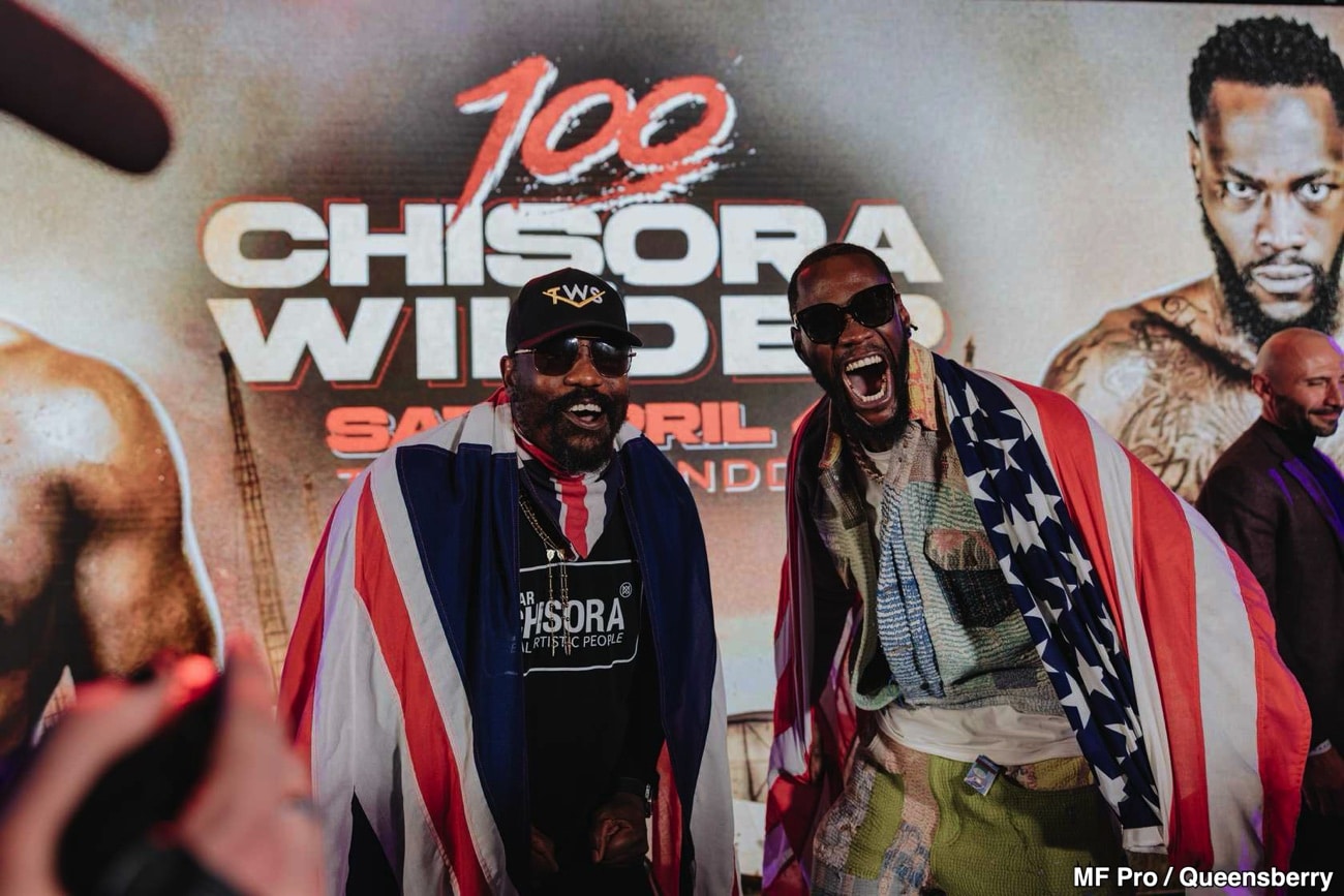 Image: Simon Jordan fires back at Deontay Wilder: "He threatened to punch me in the face"