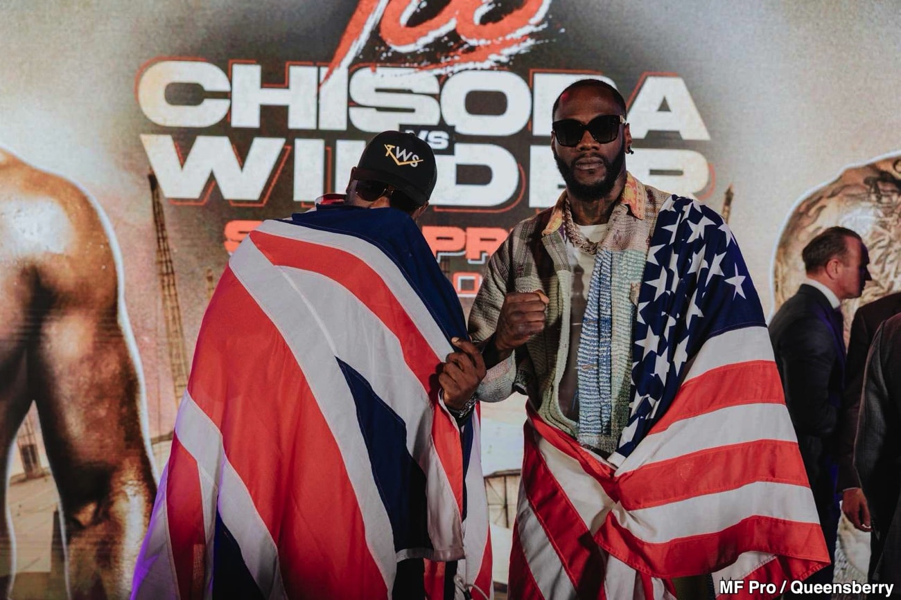 Image: Deontay Wilder Storms Out Studio After Furious talkBOXING Clash With Simon Jordan