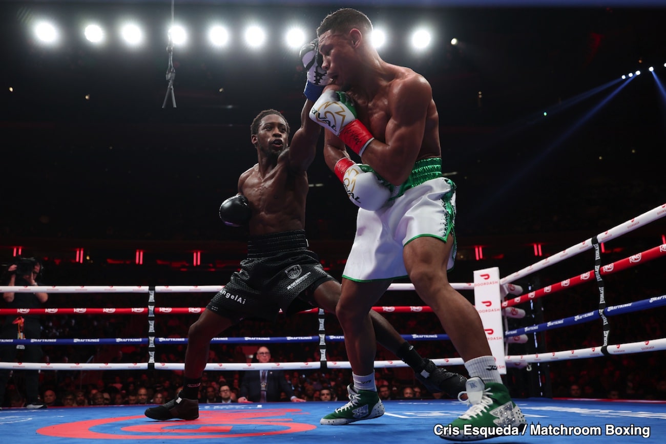 Pictured: Keyshawn Davis targets Devin Haney, Lewis Crocker, Dalton Smith