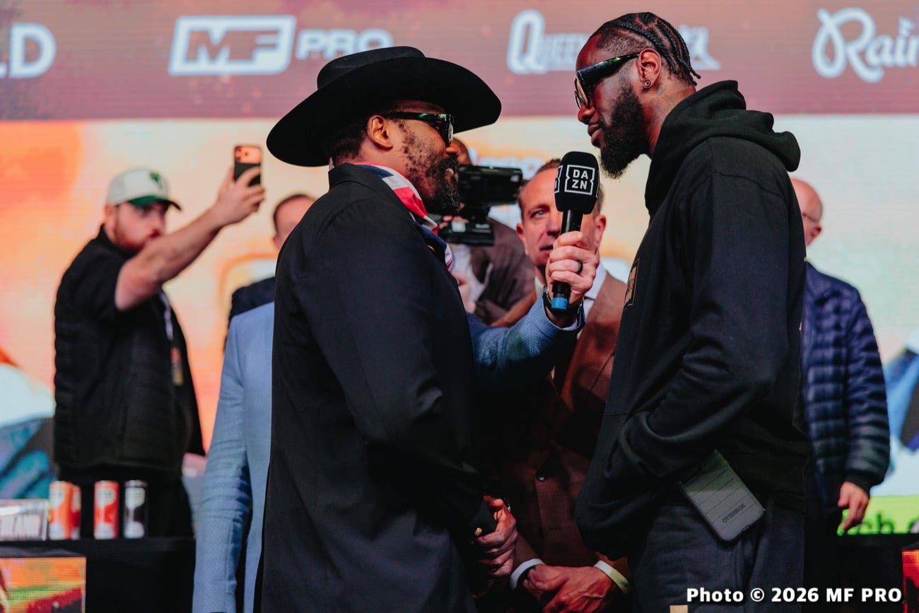 Photo: Derek Chisora ​​vs Deontay Wilder PPV Price, Fight of the Week Details