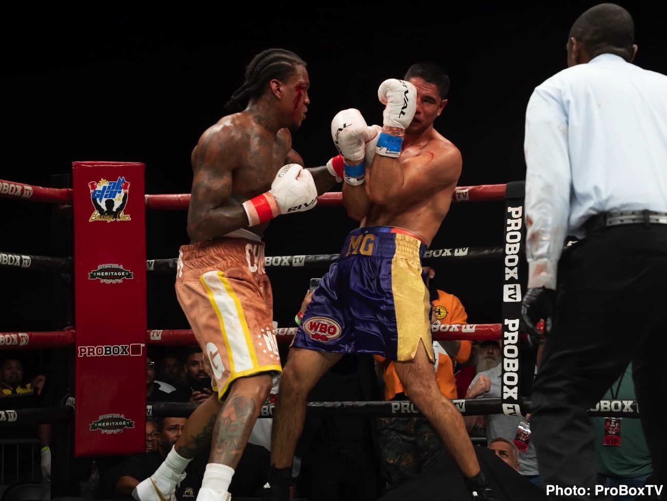 Image: Najee Lopez Survives Knockdown To Stop Gallegos