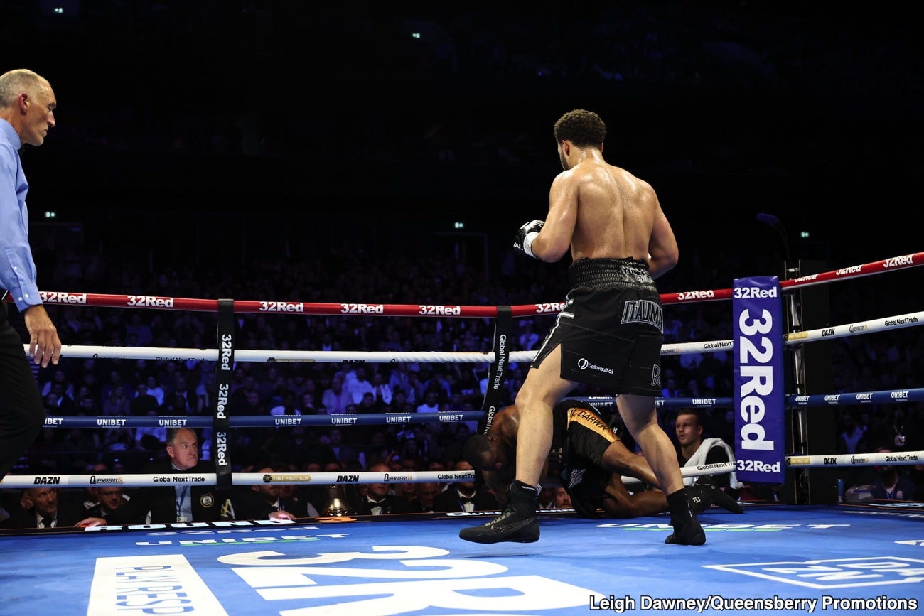 Image: Moses Itauma stops Jermaine Franklin in five, WBO mandatory in play