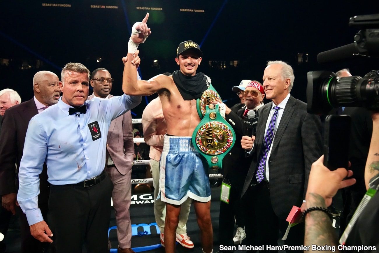 Image: Sebastian Fundora–Josh Kelly unification emerges in early talks