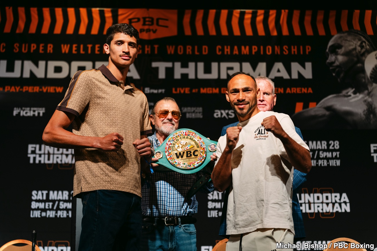 Image: Keith Thurman wants Manny Pacquiao rematch and leads with the money