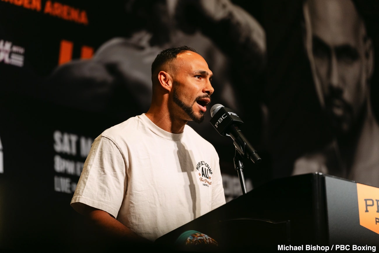 Image: Keith Thurman the salesman selling a Spence fight that passed him by