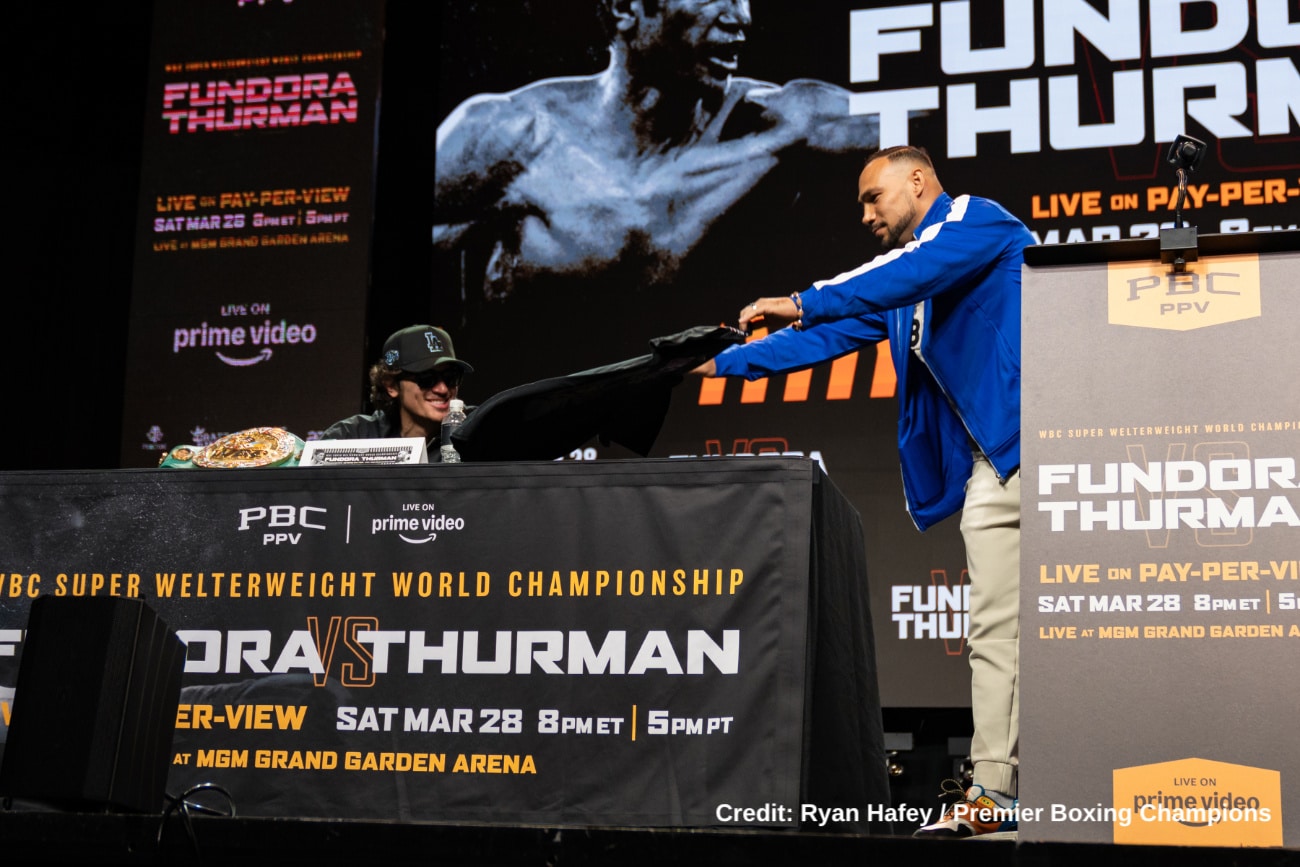 Image: Fundora vs Thurman Is a Title Fight From a Different Era