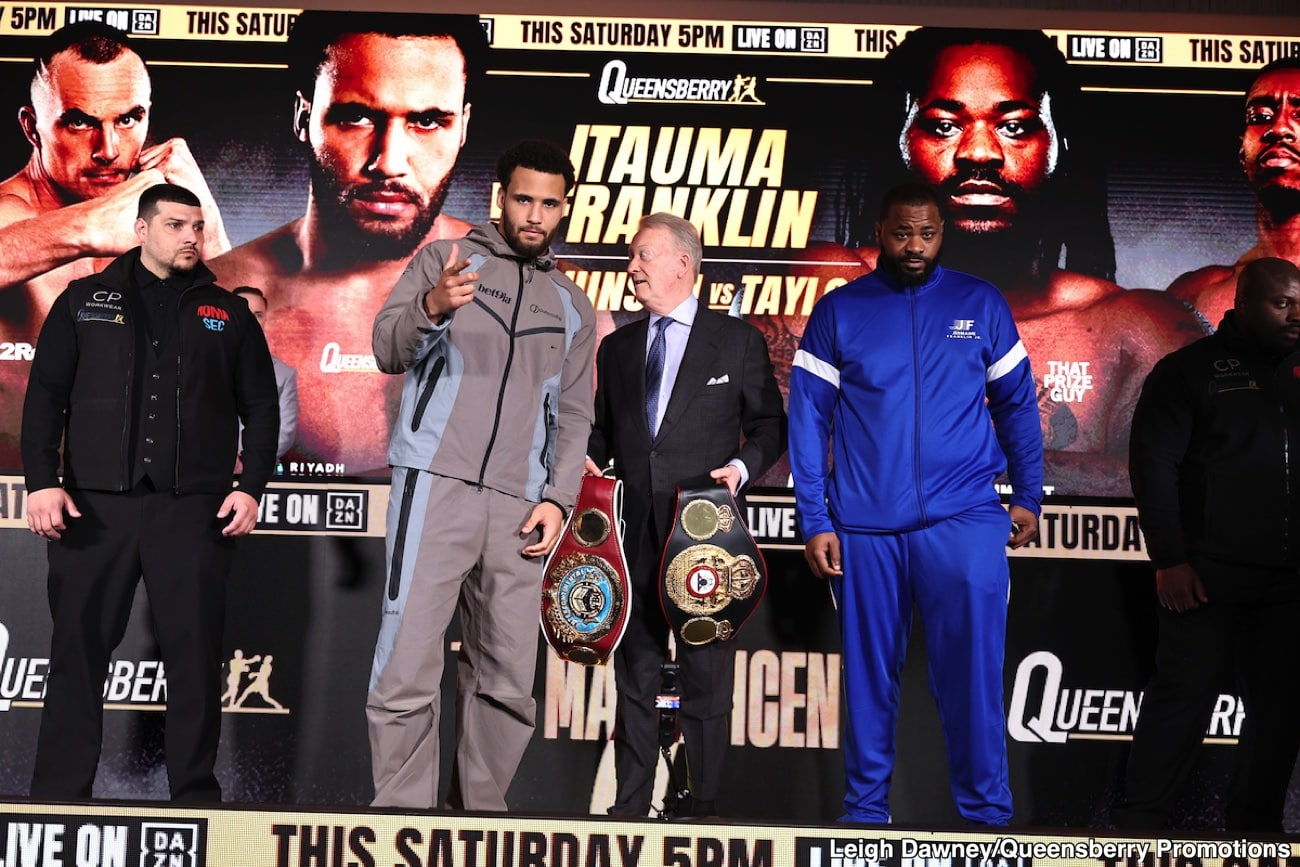 Image: Frank Warren eyes Oleksandr Usyk fight for Moses Itauma after Jermaine Franklin bout