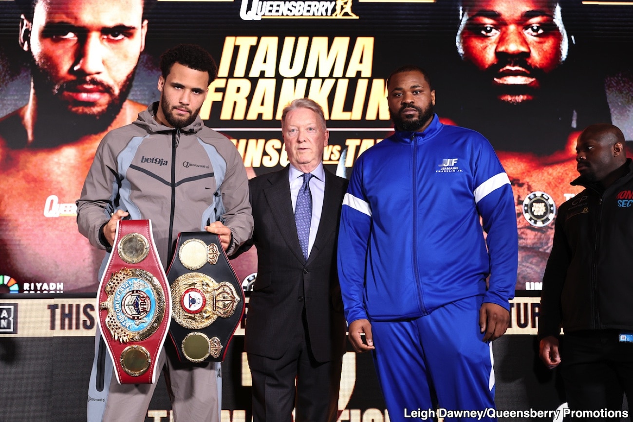 Image: Frank Warren eyes Oleksandr Usyk fight for Moses Itauma after Jermaine Franklin bout