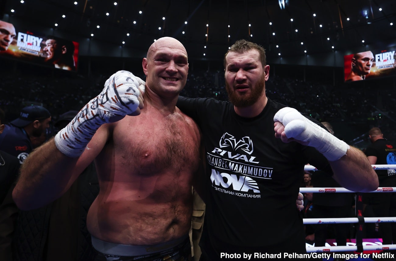 boxingnews24.com - Olly Campbell - Tyson Fury Draws 5M UK Viewers On Netflix Broadcast