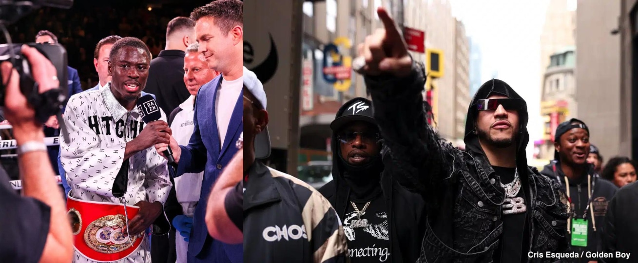 Image: Richardson Hitchins and Edgar Berlanga Join Zuffa Boxing With Different Fits