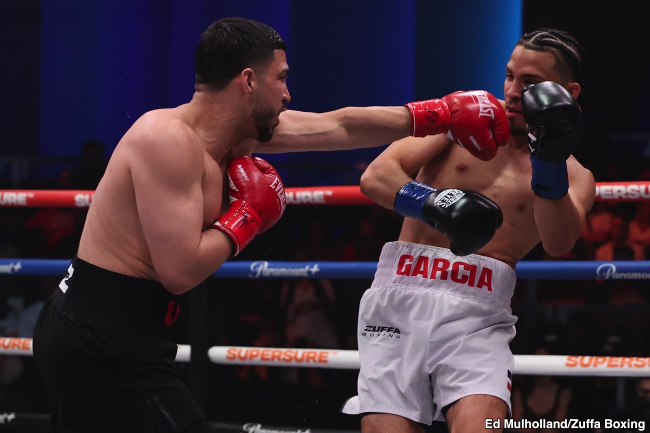 Image: Andres Cortes Outpoints Eridson Garcia, Eyes Magsayo Fight Next