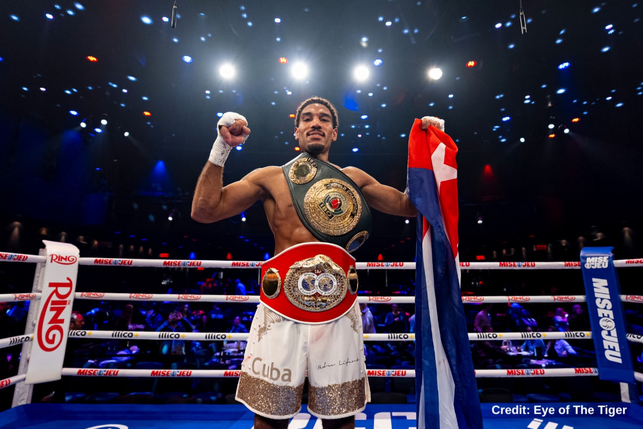 Image: Osleys Iglesias Targets Undisputed After IBF Title Win