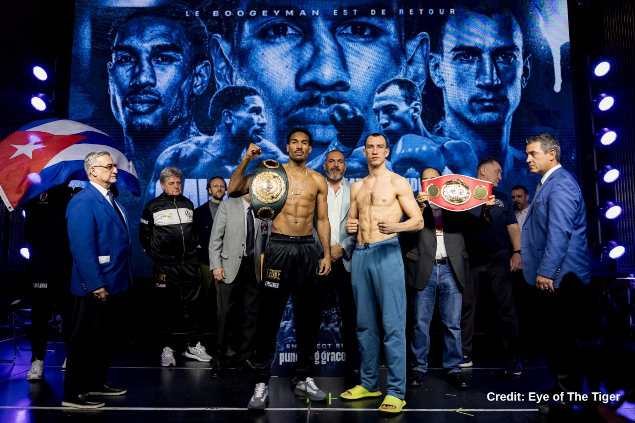 Image: Osleys Iglesias vs Pavel Silyagin Tonight for IBF Title Left by Crawford