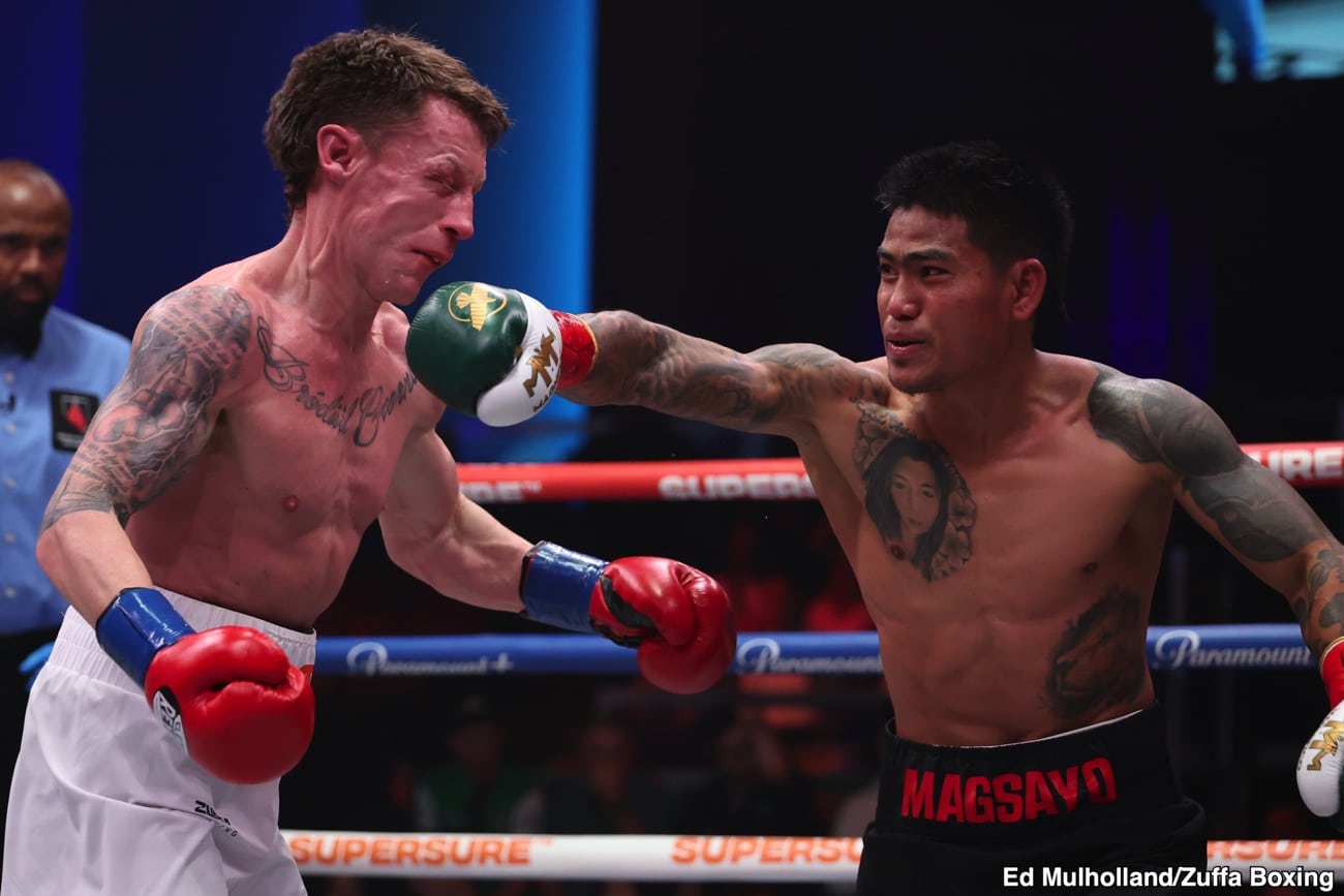 Image: Mark Magsayo Stops Feargal McCrory, Targets Andres Cortes Next