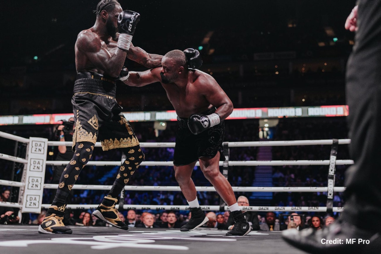 Image: Derek Chisora Claims He Broke Deontay Wilder’s Hand and Rib Despite Defeat