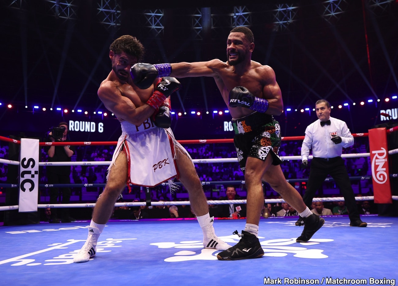 Image: Josh Kelly Retains IBF Title After Grueling Win Over Caoimhin Agyarko