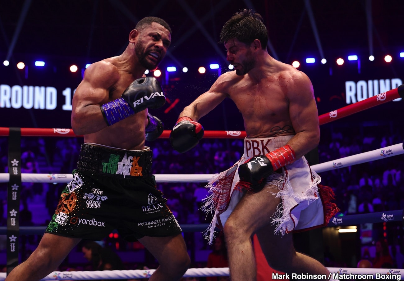 Image: Josh Kelly Retains IBF Title After Grueling Win Over Caoimhin Agyarko