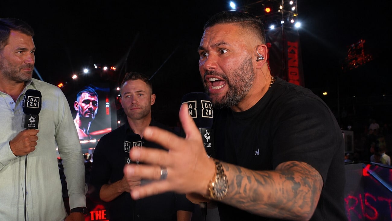 Tony Bellew Explodes Over Joshua Fury U.S. Plan