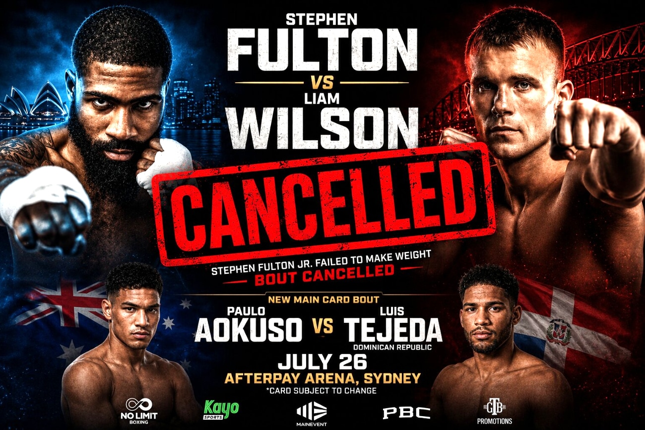 Stephen Fulton Jr. Fight Canceled After Weight Miss, Confirms Lightweight Move