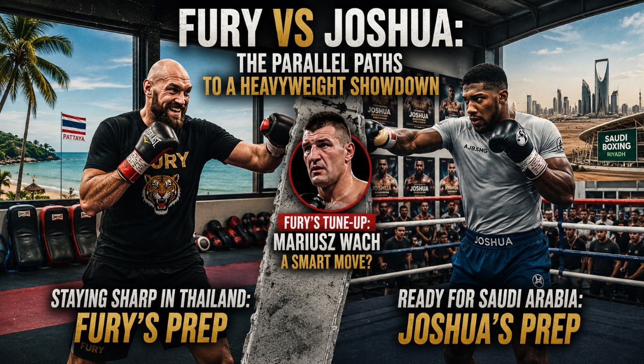 Frazer Clarke says Tyson Furys Mariusz Wach fight is a smart glorified spar before Anthony Joshua