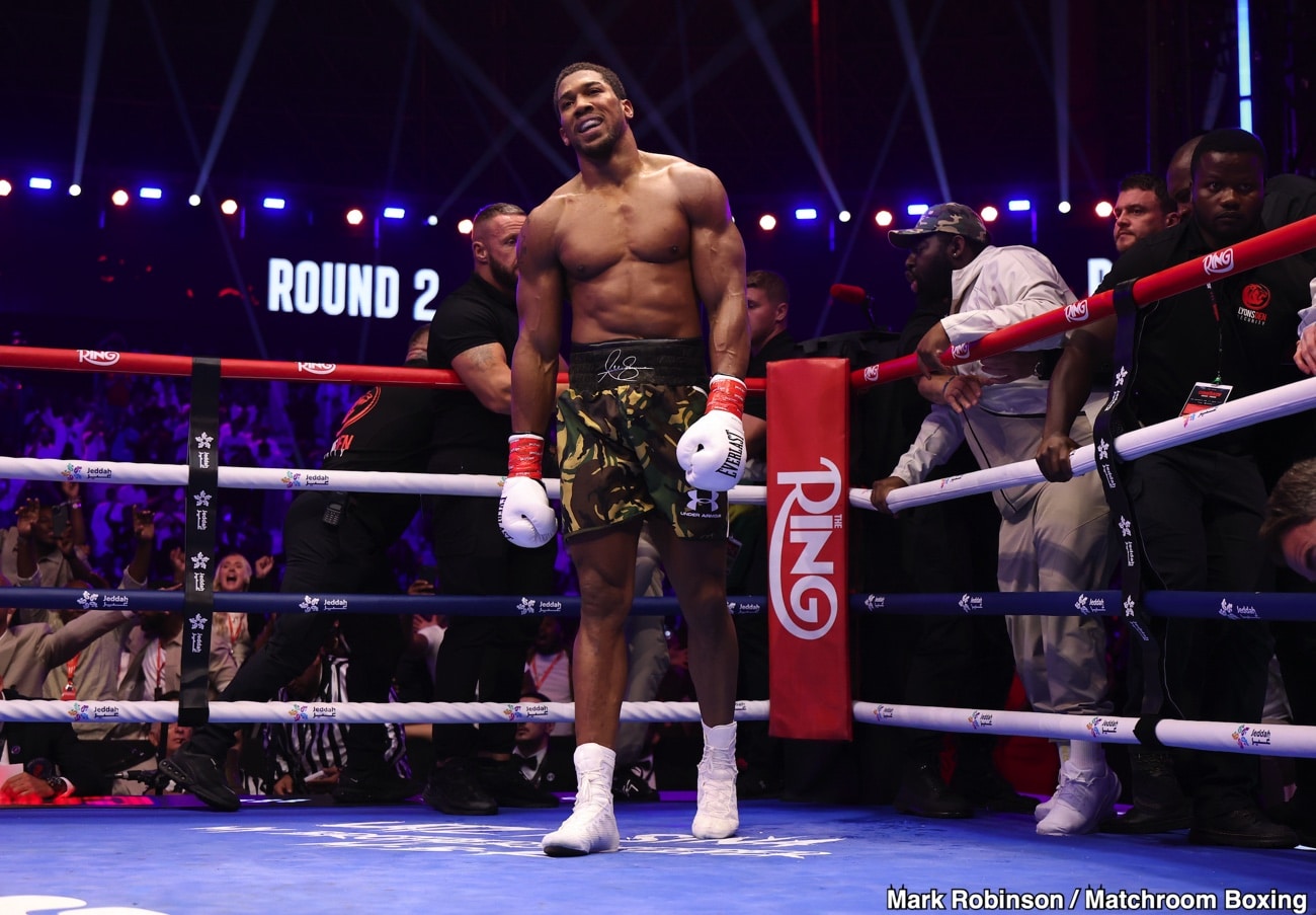 Anthony Joshua Reveals What Changed After Kristian Prenga Knockdowns