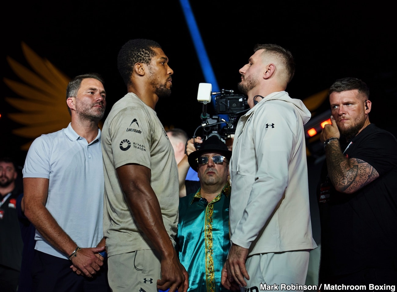 Photo: Rick Reeno Says Anthony Joshua Is Facing The Unknown Heavyweight Grandfather In Kristian Prenga