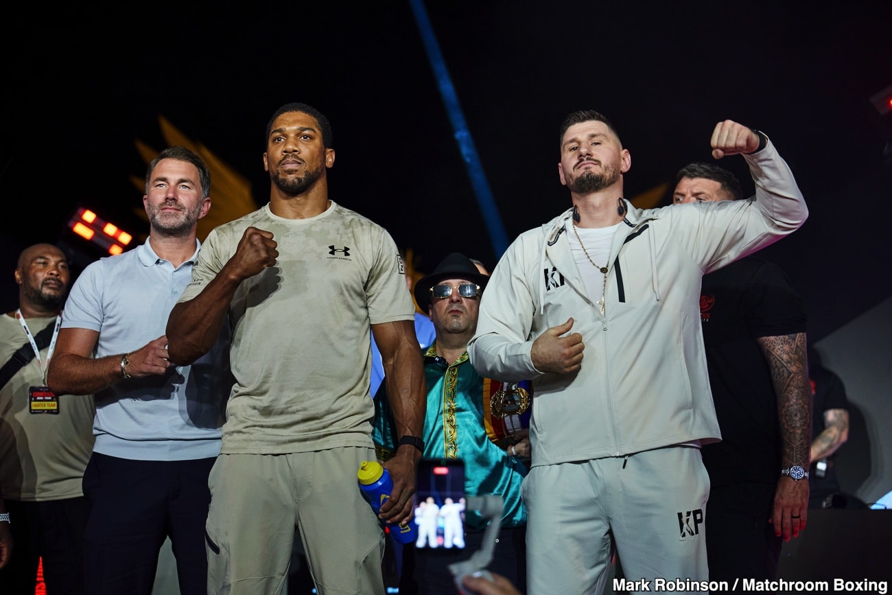 Photo: Rick Reeno Says Anthony Joshua Is Facing The Unknown Heavyweight Grandfather In Kristian Prenga