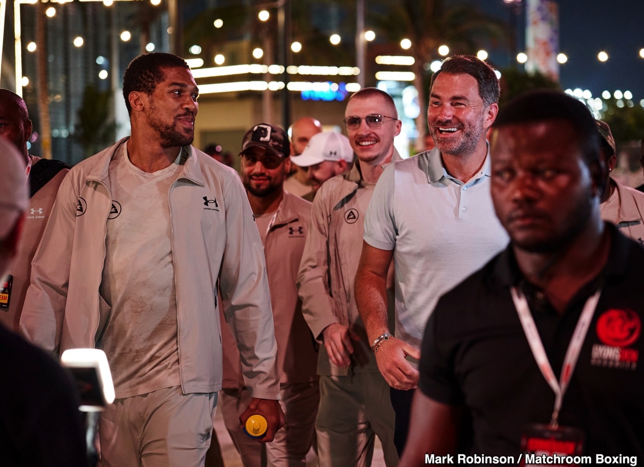 Anthony Joshua vs Tyson Fury: Eddie Hearn Promises Announcement Next Week