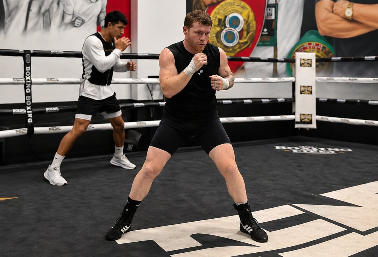 Canelo Alvarez Changes Style for Christian Mbilli