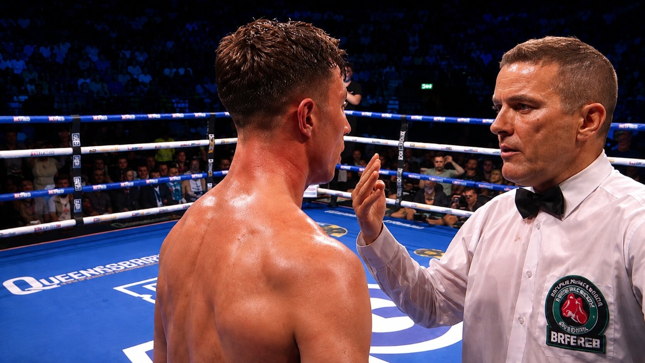 Mark Chamberlain Stops Pierce O'Leary After Wild Fight In Dublin