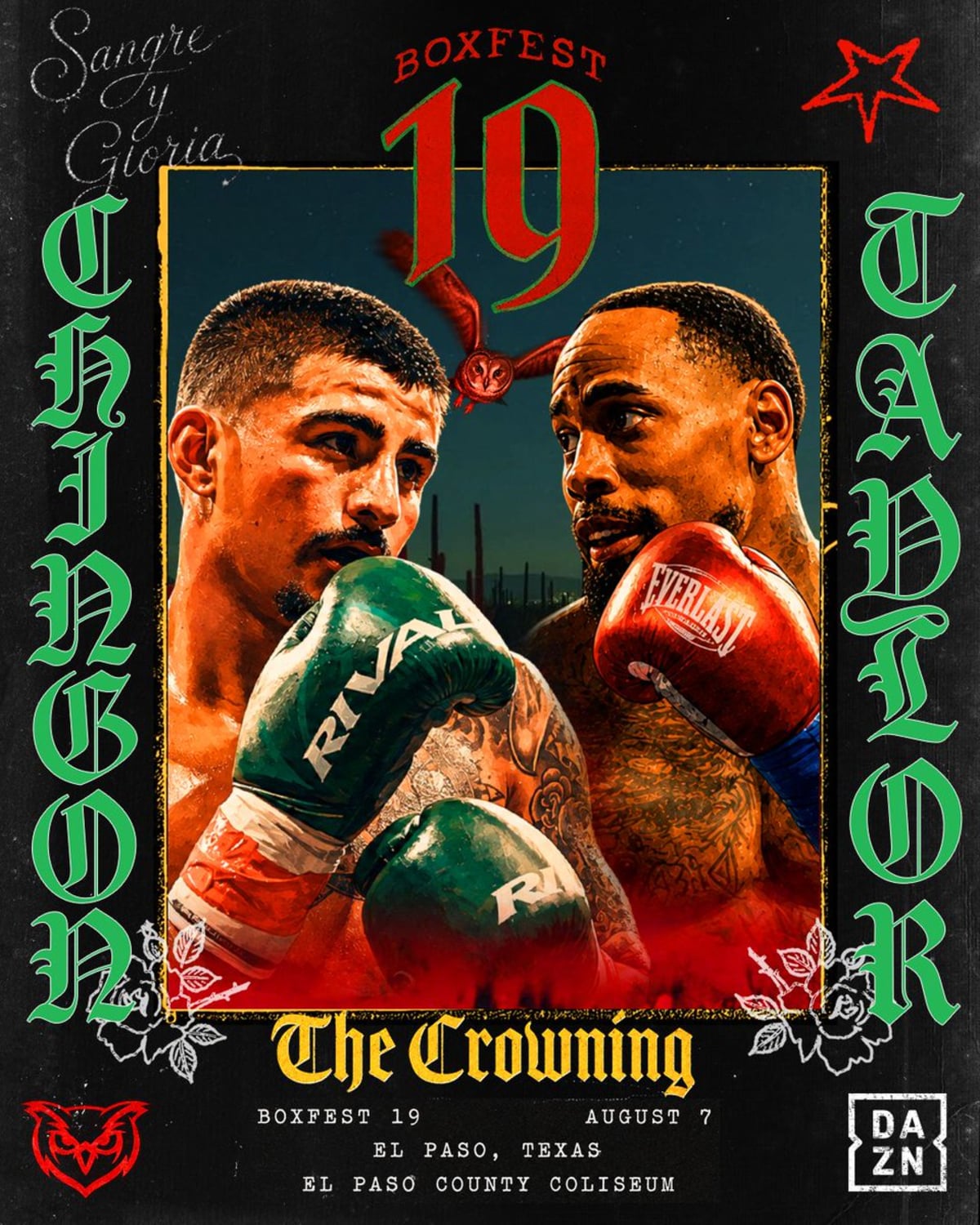 Emmanuel Carrillo Jr. Stops Kenneth Taylor in Two Rounds
