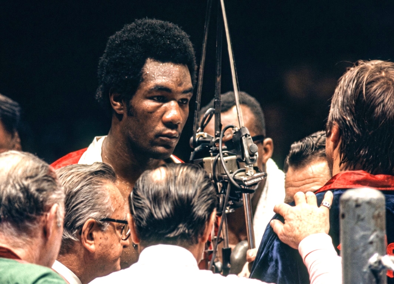 George Foreman Overwhelms George Chuvalo In New York
