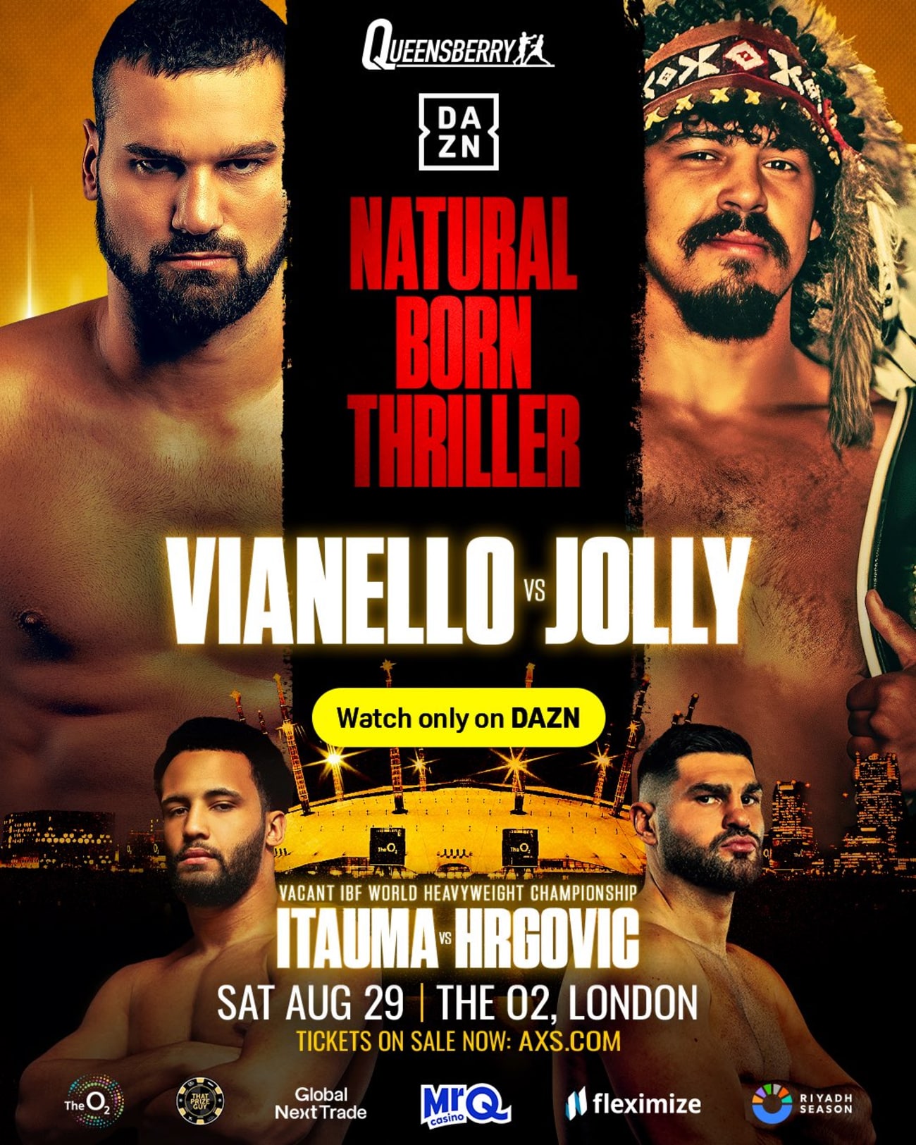 boxingnews24.com - Robert Segal - Queensberry Gambles Moses Jolly's Future Against Guido Vianello